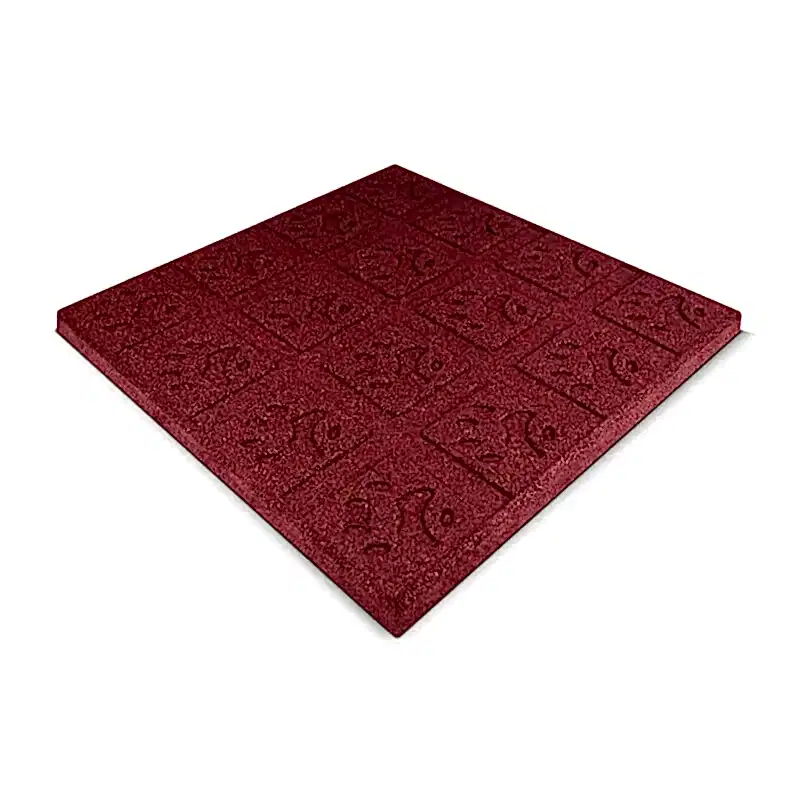 A2 (50x50) 2 50x50 kaucuk zemin kaplama arka yuz capraz